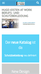 Mobile Screenshot of hugo-josten.de